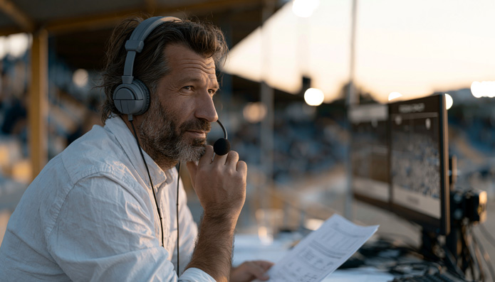 Live commentary